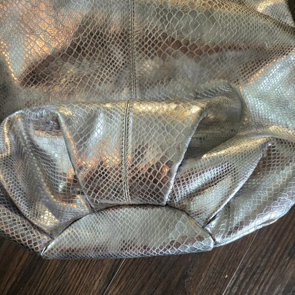 FRANCESCO BIASIA Large Bohemian Style Hobo Shoulder Bag GENUINE LEATHER - Picture 6 of 11